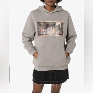 Browns X Sara Shakeel - Swarovski Crystal Last Supper Printed Hoodie